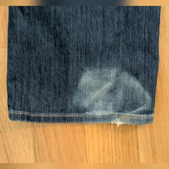 Hudson Women's Beth Baby Boot Cut Bean Blue Jeans, Size 32 - Picture 7 of 11